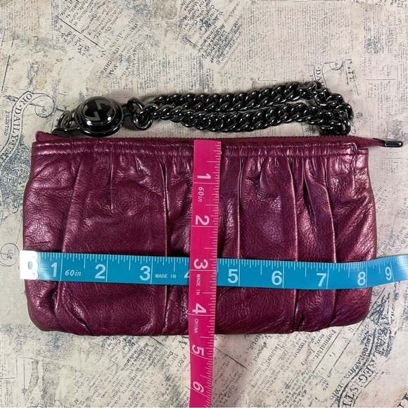 GUCCI Metallic Calfskin Galaxy Wristlet - Picture 12 of 13